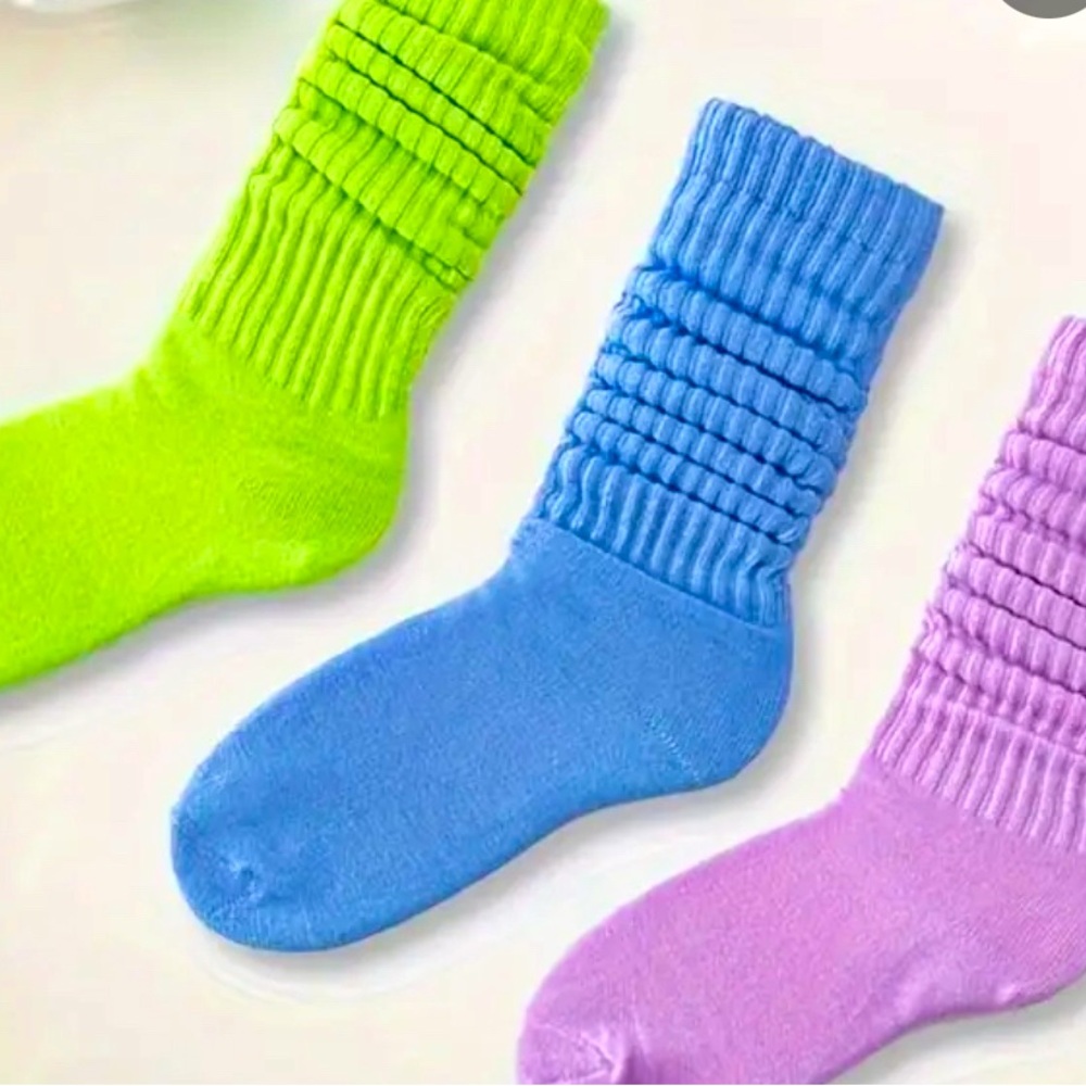 3 pairs of slutch socks
